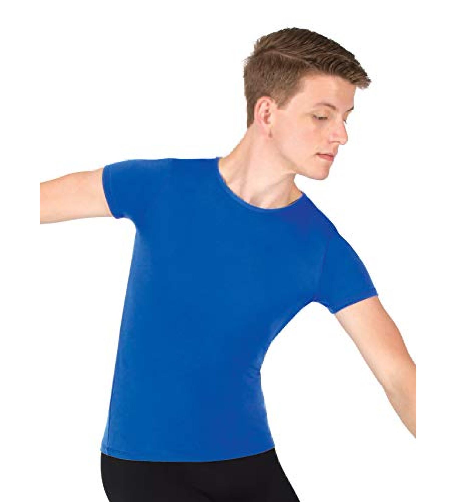 Body Wrappers Short Sleeve Pullover Dance Shirt (White, Medium) - M400 - Buy Online on GoSupps.com