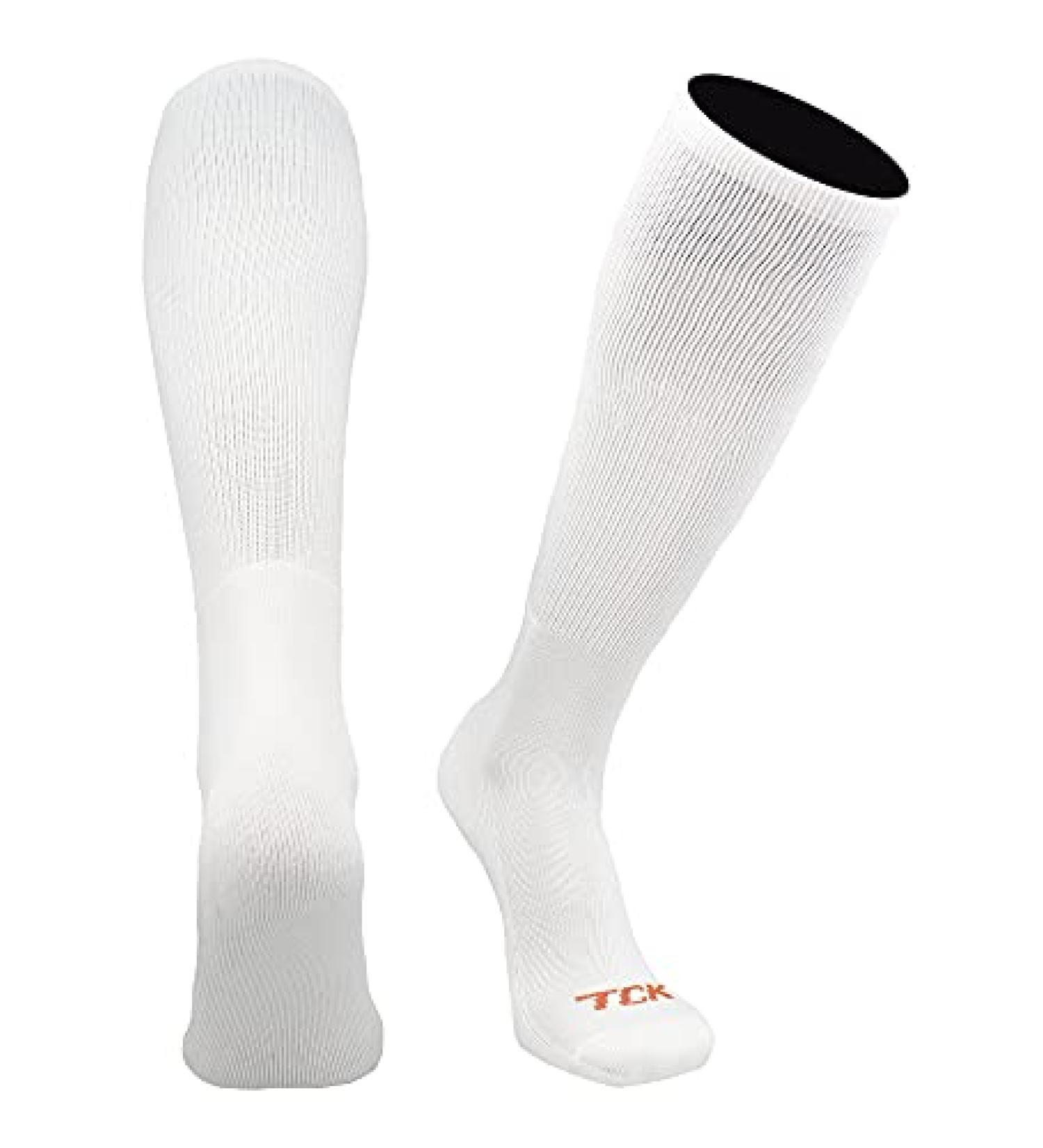 TCK Prosport White Baseball Softball Tube Socks - Medium Size - Buy Online on GoSupps.com
