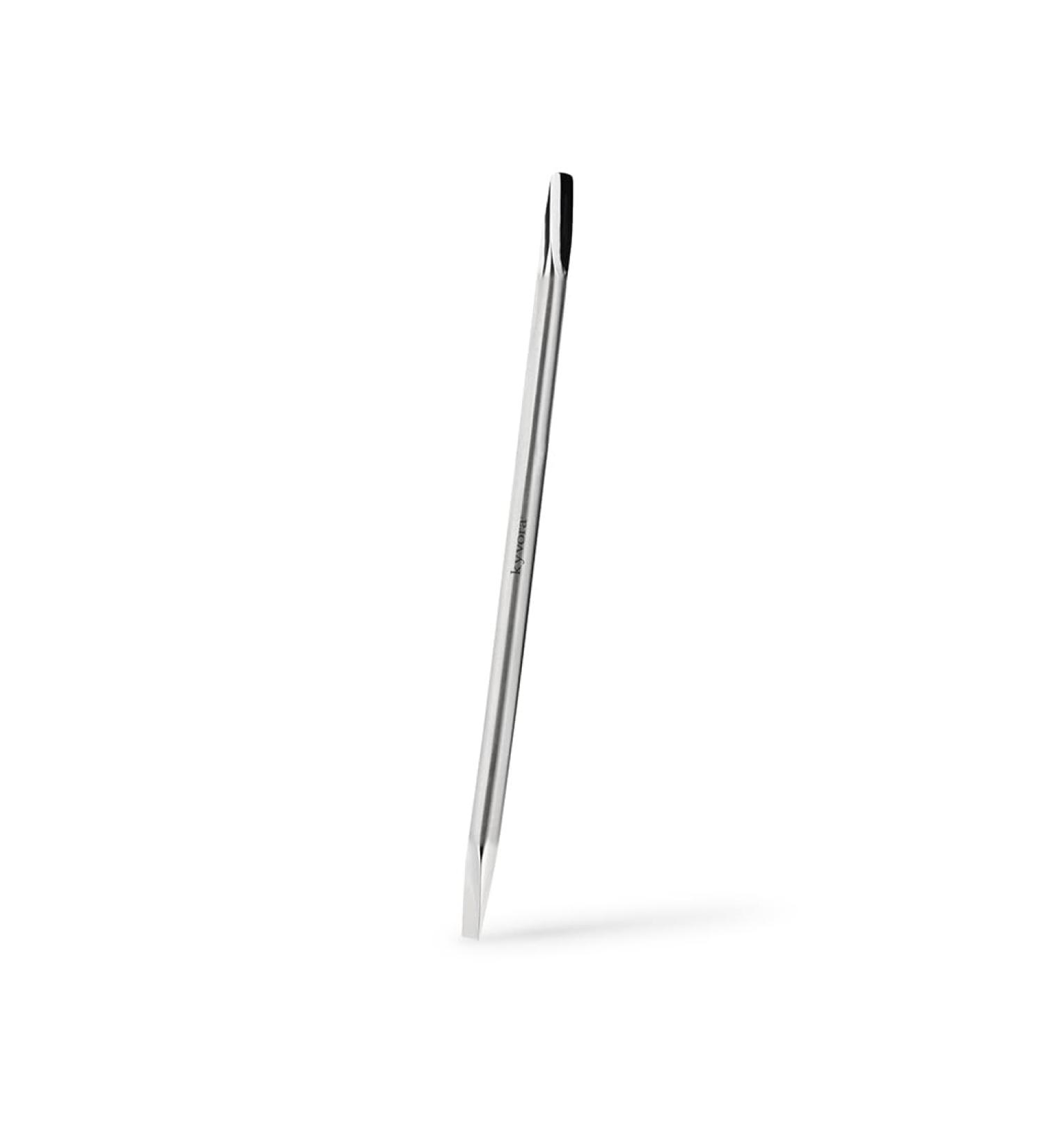 KYVORA Professional Cuticle Pusher and Nail Cleaner for Pedicure and Manicure - German Design
