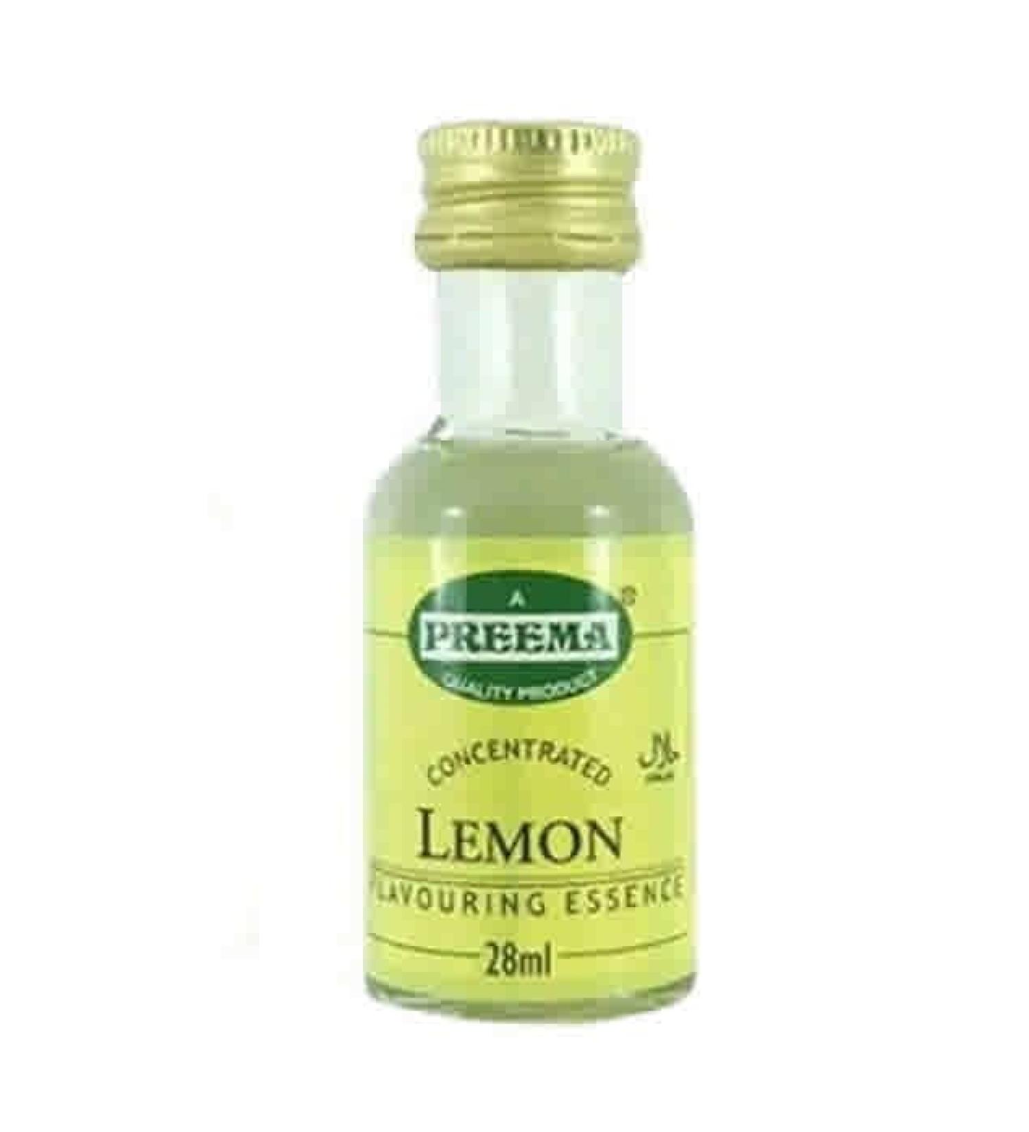 Preema | Lemon Flavouring Essence 12X28ml | Prefect For Baking | Halal | Premium Quality - Buy Online on GoSupps.com