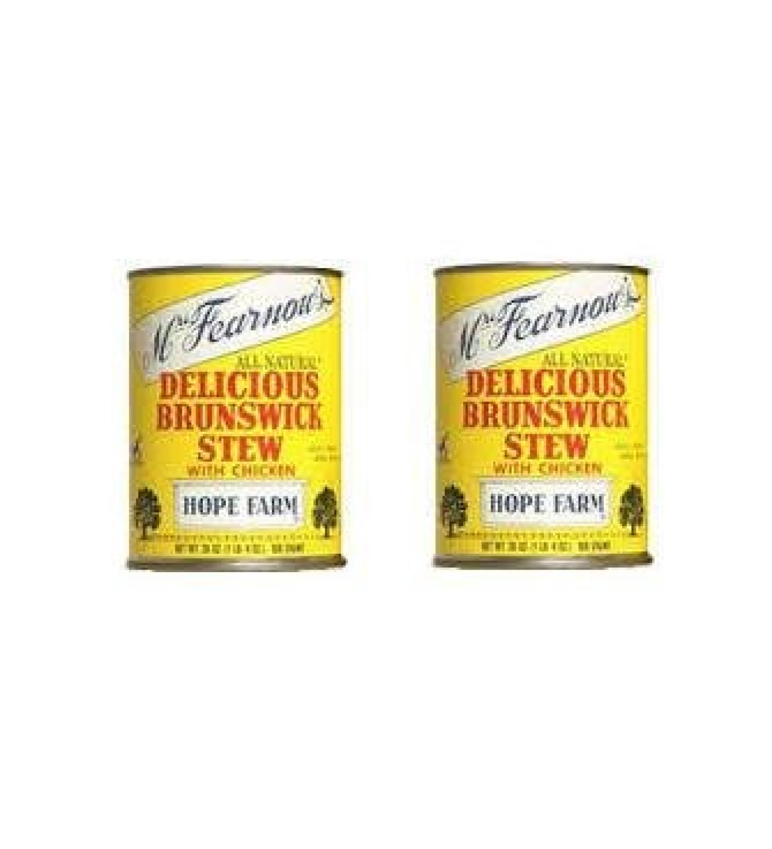 Mrs Fearnow's Brunswick Stew with Chicken - 20 oz (2 Cans) | Delicious Southern Recipe - Buy Online on GoSupps.com