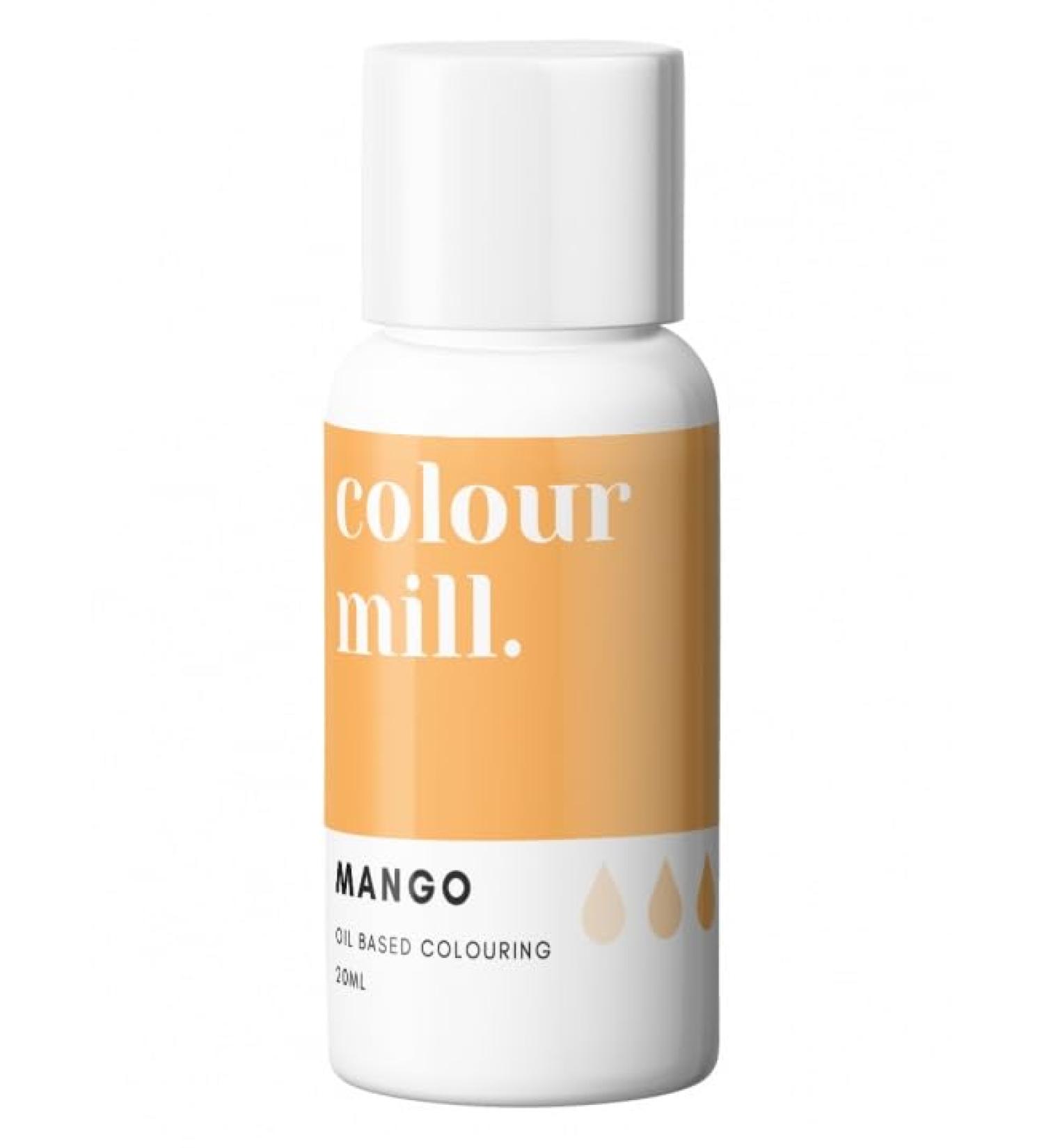 Colour Mill Mango Oil Based Food Colouring 20ml Colours all Icings Chocolate Dough and More