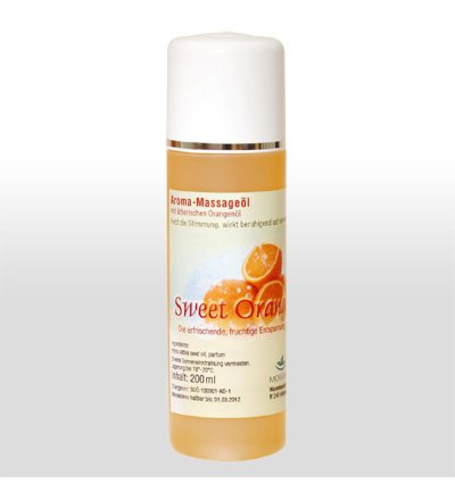 Moravan Sweet Orange Aroma Massage Oil 200ml