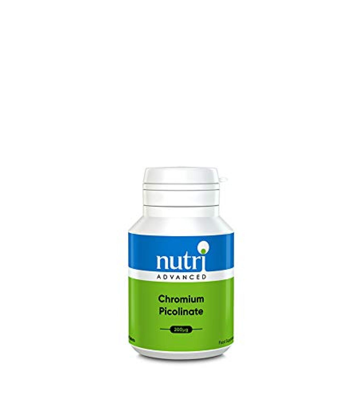 Nutri Advanced Chromium Picolinate - Normalizes Blood Glucose - 90 Tablets - Buy Online on GoSupps.com
