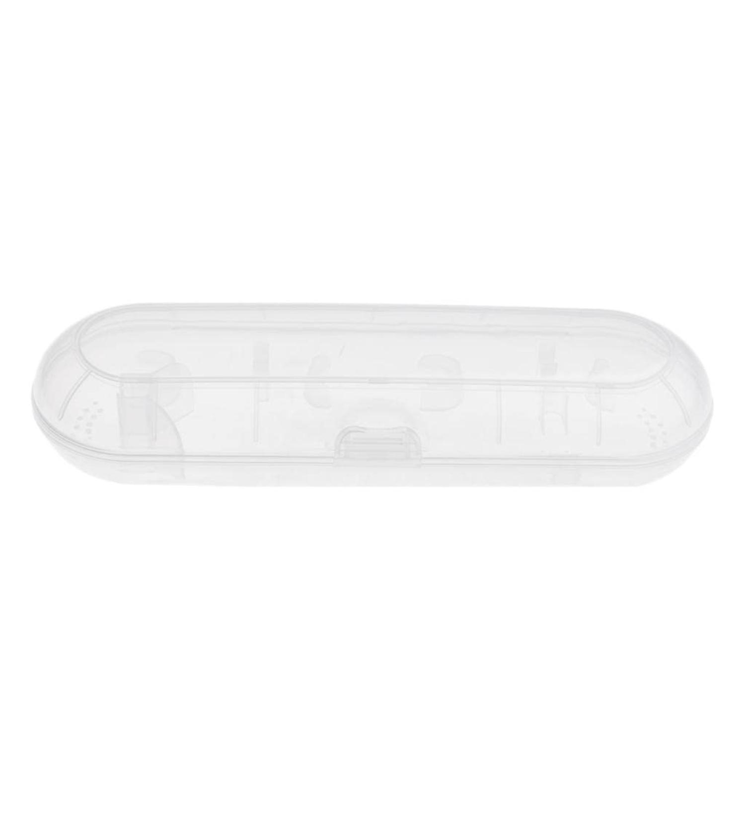 Portable Electric Toothbrush Travel Case - Transparent Design for Most Toothbrush Styles - Ideal for International Shipping - Buy Online on GoSupps.com