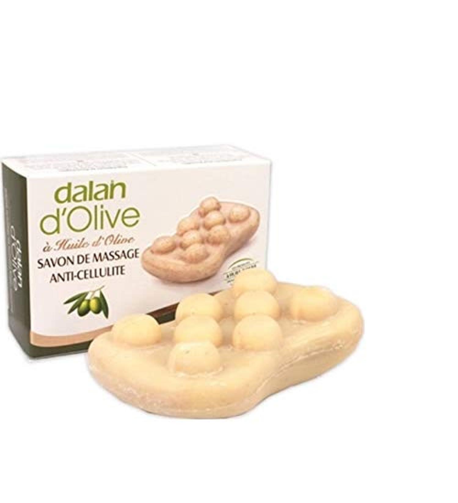 Dalan Dalan d'Olive - Massage & Anti-Cellulite Soap - 150g - Pack of 6