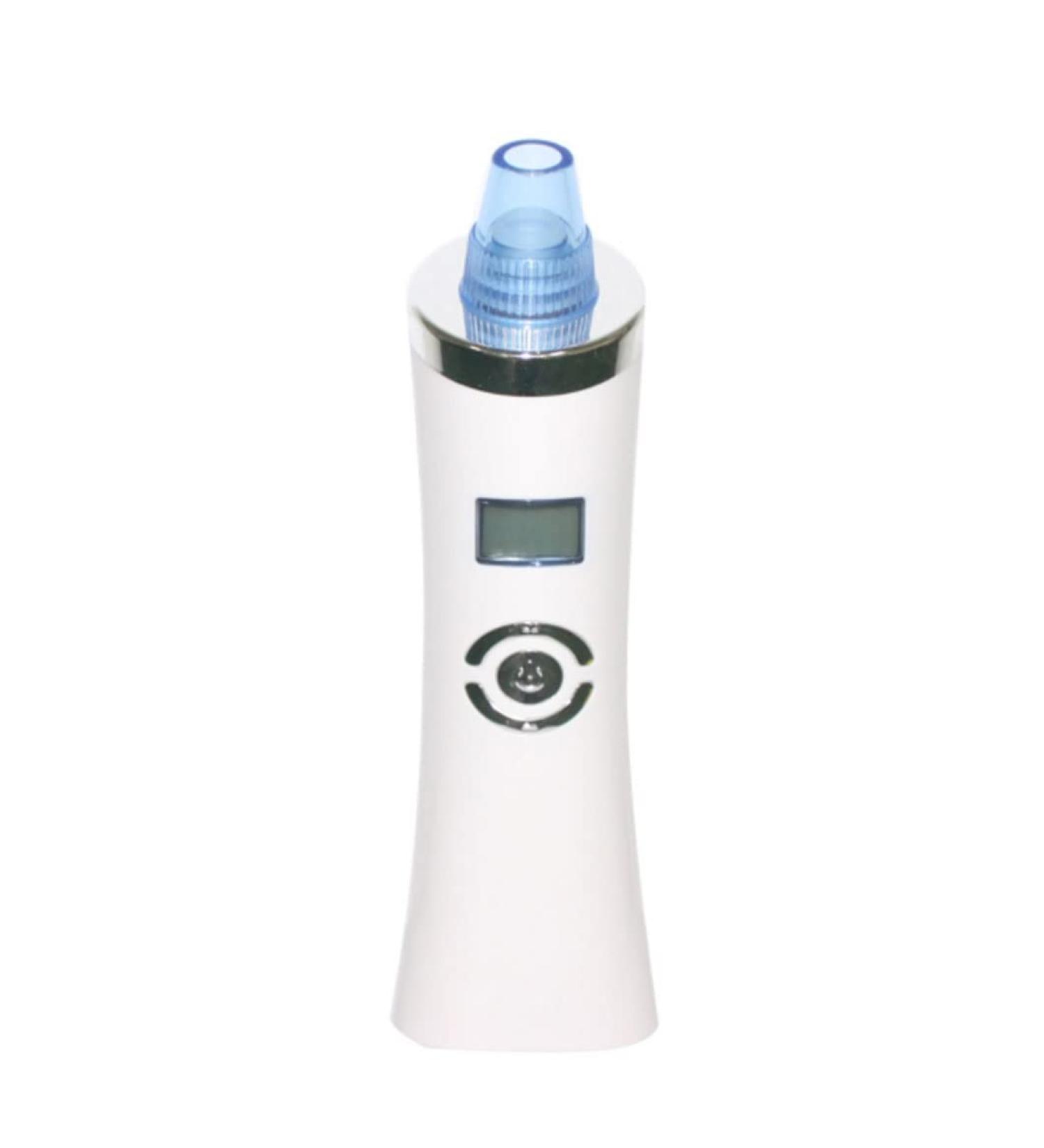Sxdthy USB Rechargeable Blackhead Remover 5-Speed Speed Regulation Blackhead Removal Tool Facial Pore Cleaner with LED Display Screen & 6 Suction Heads - Buy Online on GoSupps.com