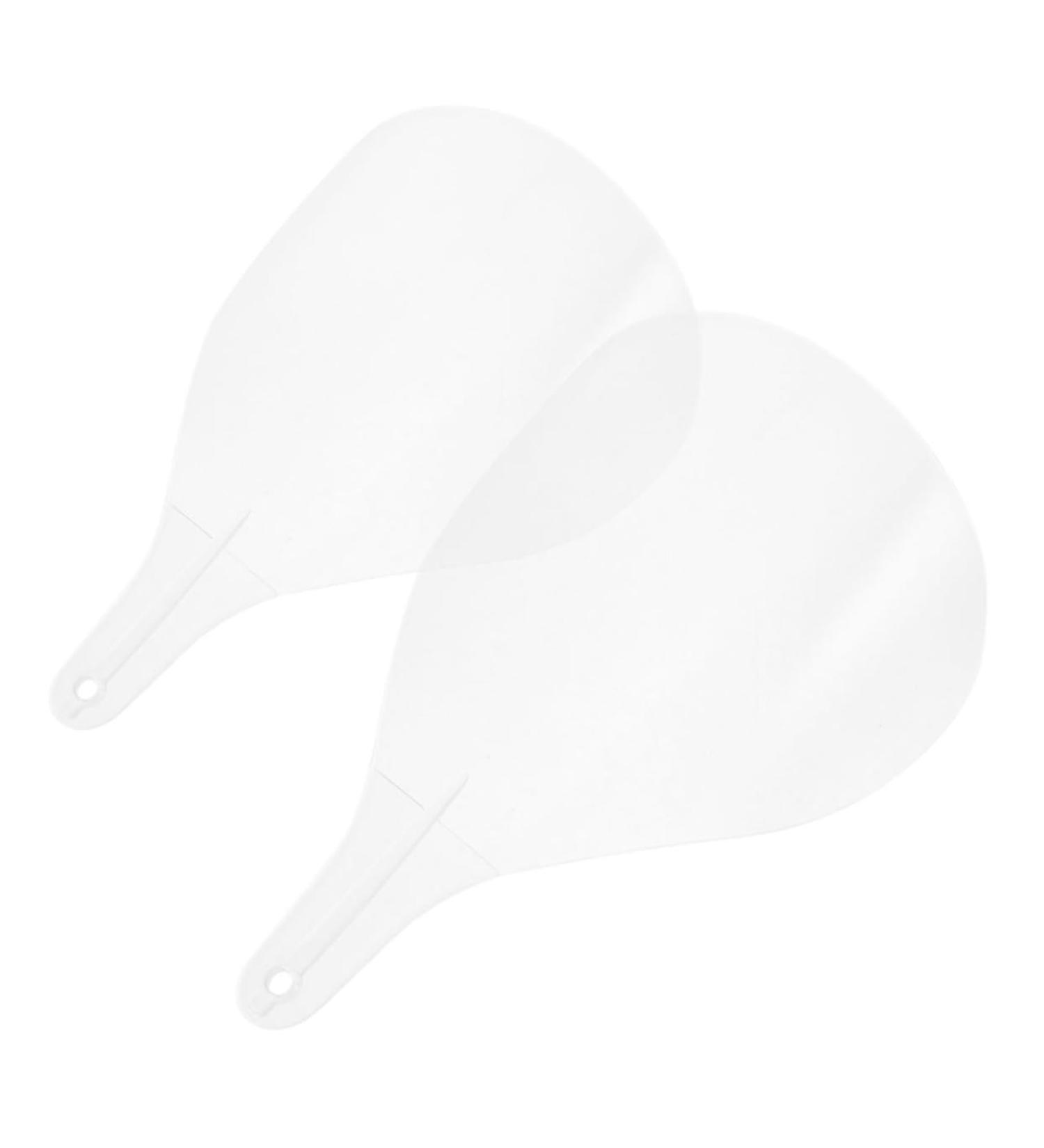 Vaguelly 2pi ces Masque Facial Transparent R utilisable Pour La Laque Et Coupe De Cheveux Lot - Buy Online on GoSupps.com