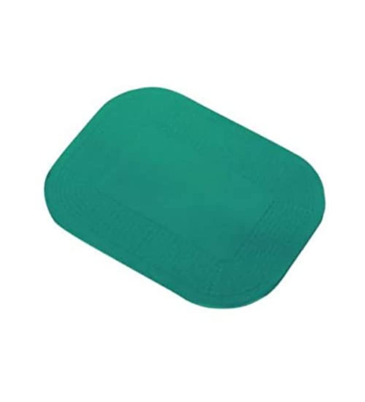 Dycem Non Slip Rectangular Pad 25 x 18 cm - Green | Non-Toxic Adhering Grip Pad for Utensils & Plates - Buy Online on GoSupps.com