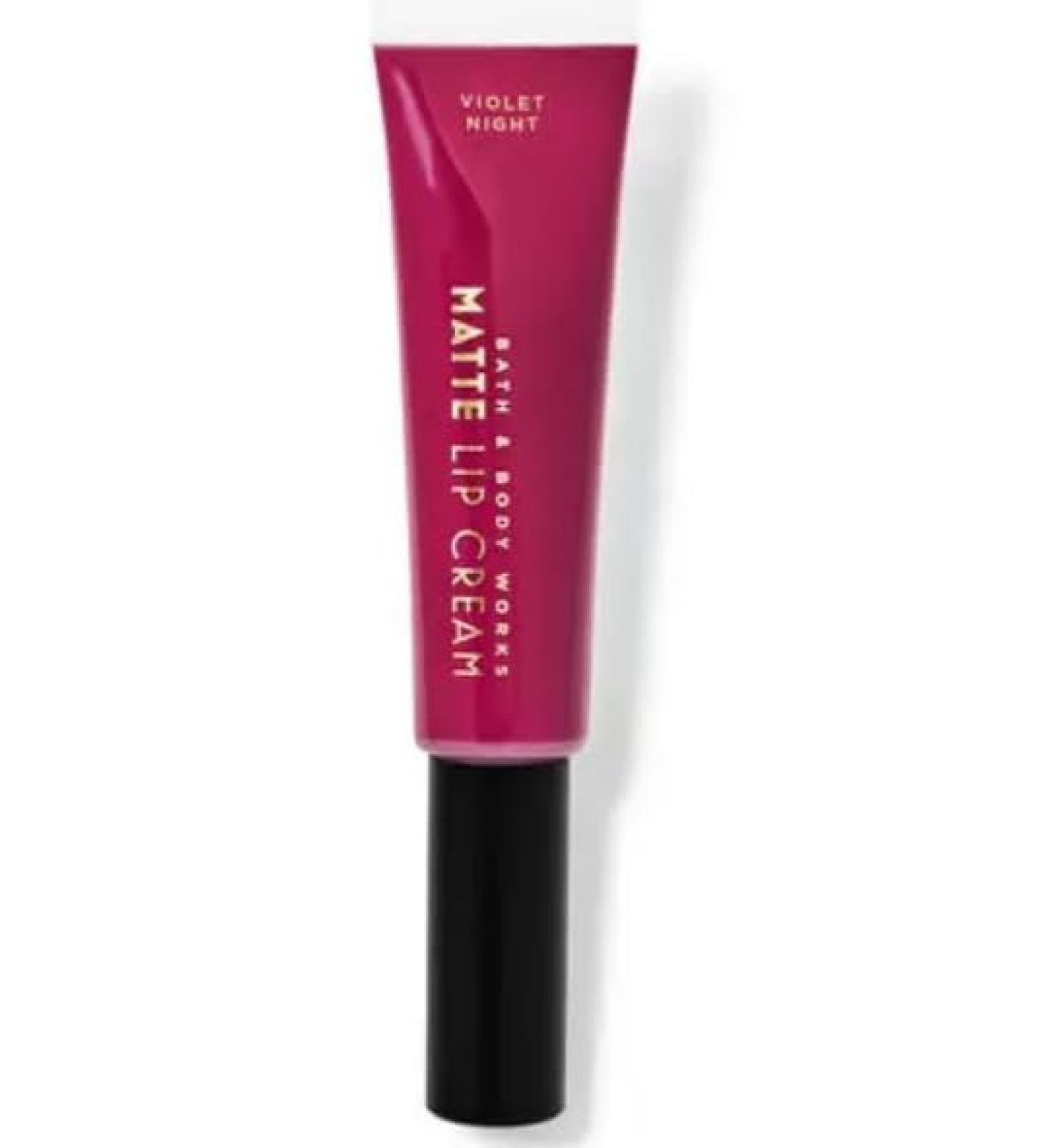 Matte lip cream Violet Night 0.44 oz Red