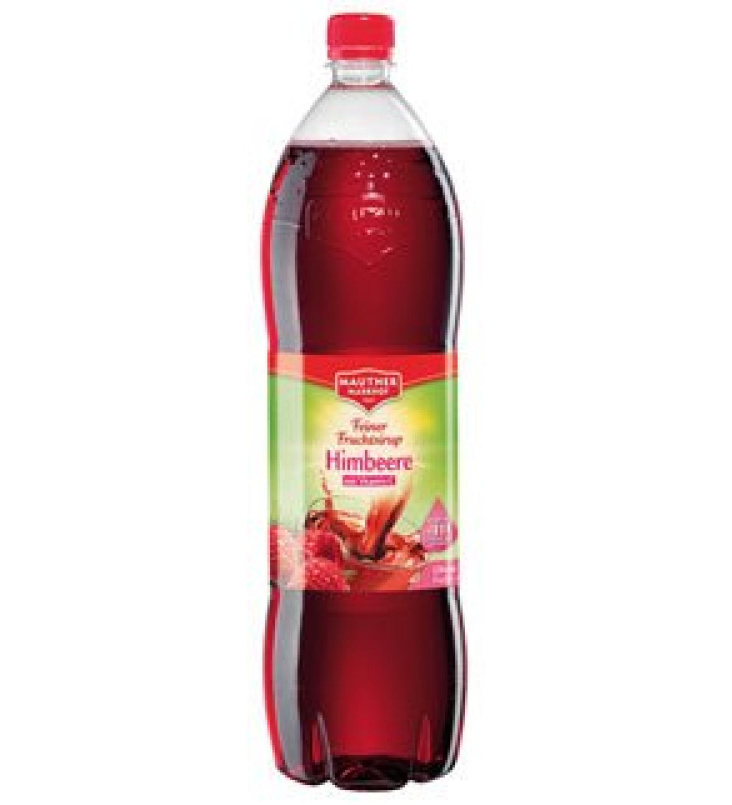 Mautner Markhof Mautner Markhof Raspberry Syrup with Vitamin C PET 1.5 l 2 x