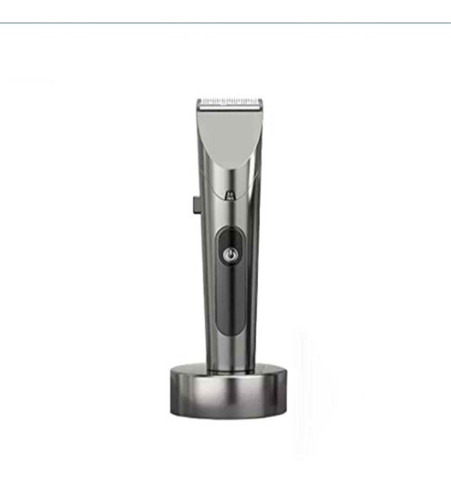 Buy Rechargeable Hair Clipper - Electric Trimmer with Strong Power Steel Cutter & LED Screen - Washable International Shipping - Buy Online on GoSupps.com