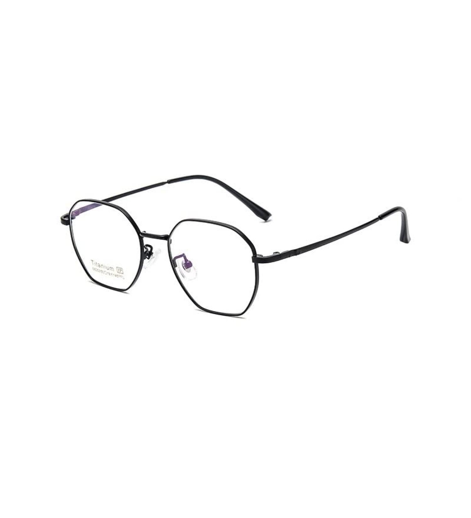 PARWANA Trendy Metal Blue Light Blocking Glasses for Women | Anti-Glare +300 Presbyopic Eyeglasses in Black & Rose Gold - Buy Online on GoSupps.com