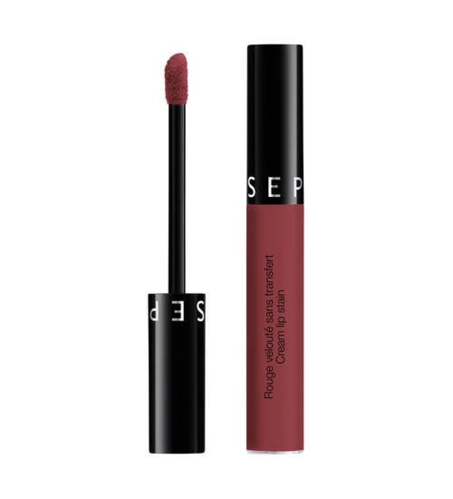Sephora - Rouge Velout Sans Transfert Cream Lip Stain - 24 Burnt Sienna