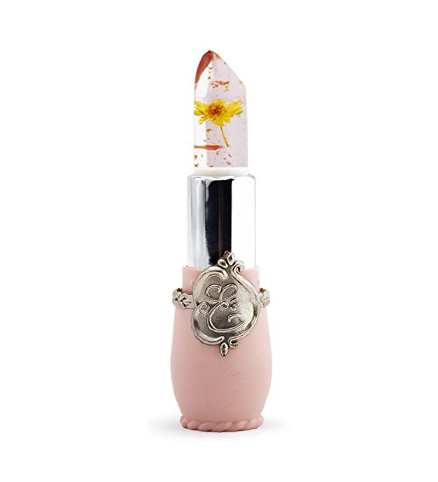 Beauty Shiny Crystal Jelly Lipstick Temperature Change Color Lip Balm Makeup Yellow - Buy Online on GoSupps.com