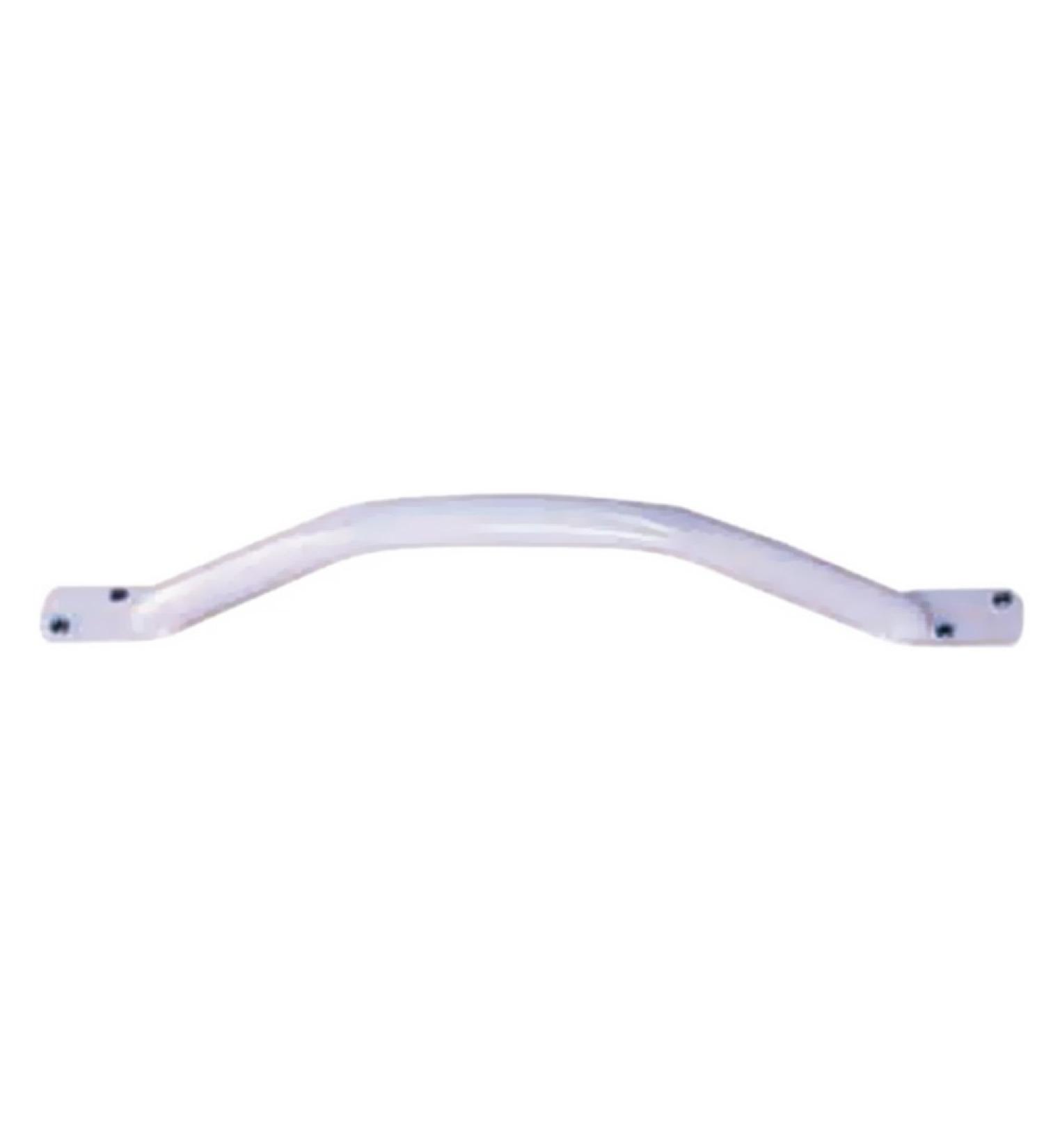 Aidapt White Safety Outdoor Indoor 18" (459mm) Easy Grip Coated Steel Grab Bar Rail Support Aid