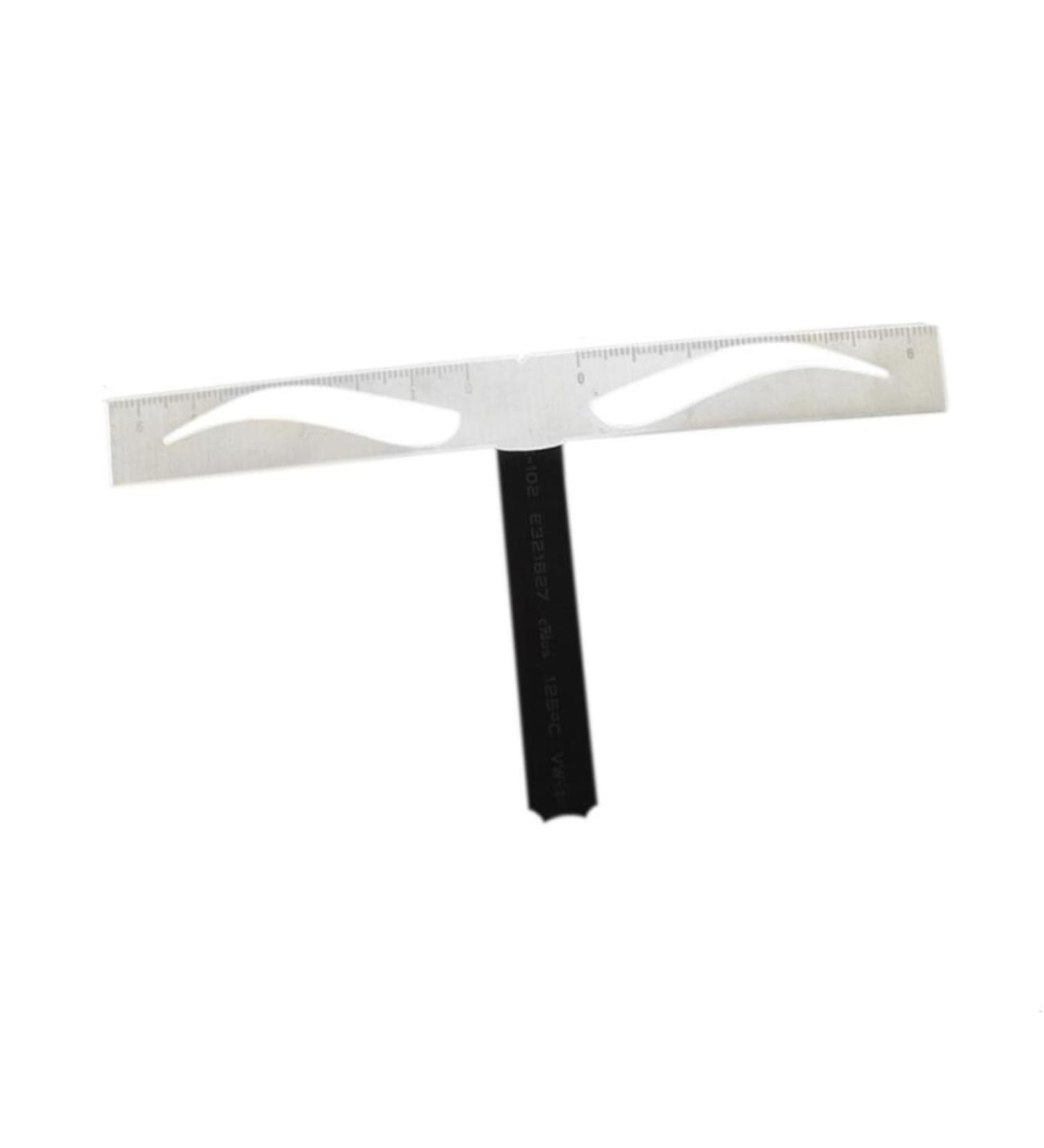 DRESSOOS 1pc Eyebrow Shapes Stencil Eyebrow Tools Brow Stencils Template Stainless Steel Positioning Ruler Size 1 As Shown - Buy Online on GoSupps.com