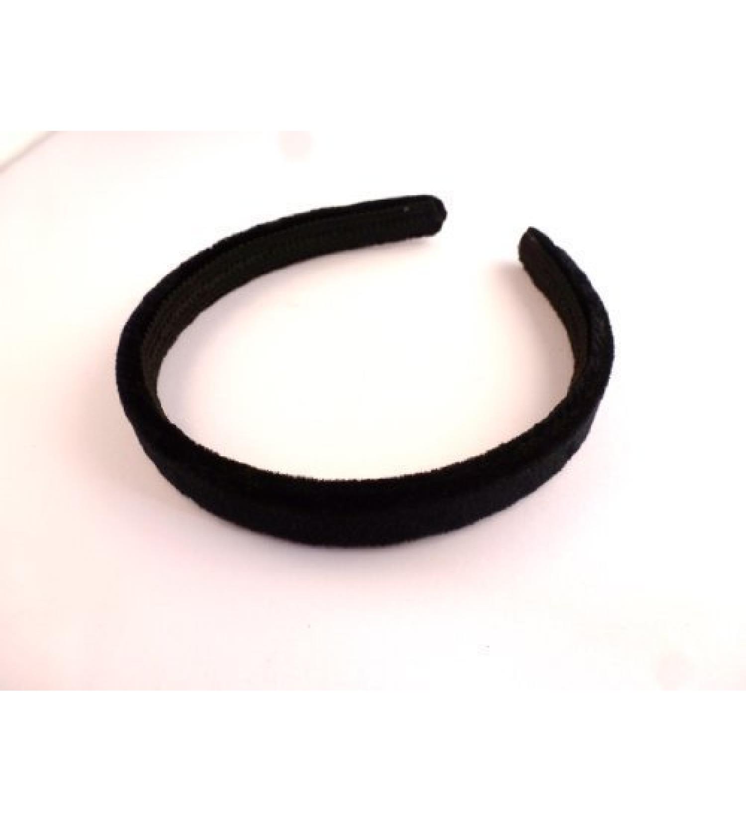 Ci Ci - 15mm Black Velvet Headband Hairband Hairband