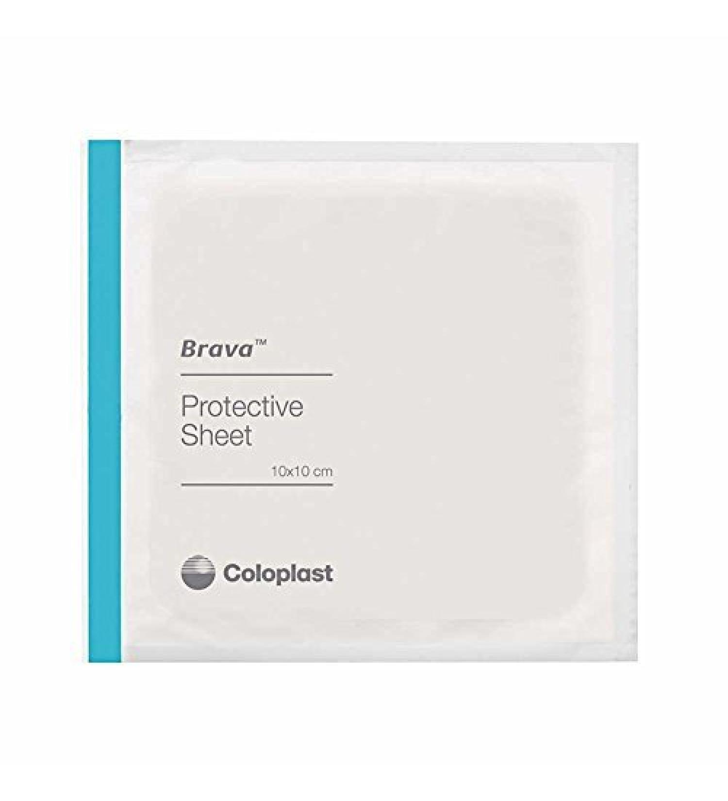 Brava Stoma Skin Protective Sheet, Skin Barrier, 4 x 4 Inch 32105 (Box of 10) by SenSura