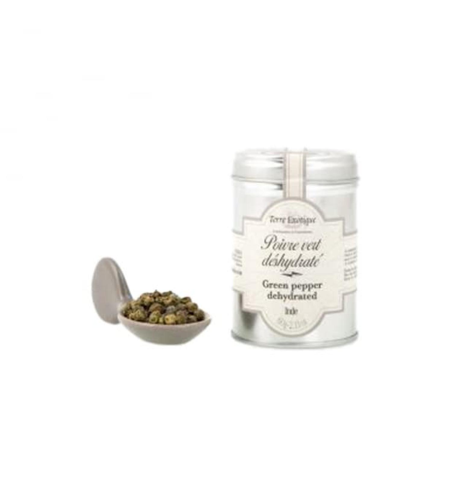 Poivre vert deshydrat 60g - Terre Exotique