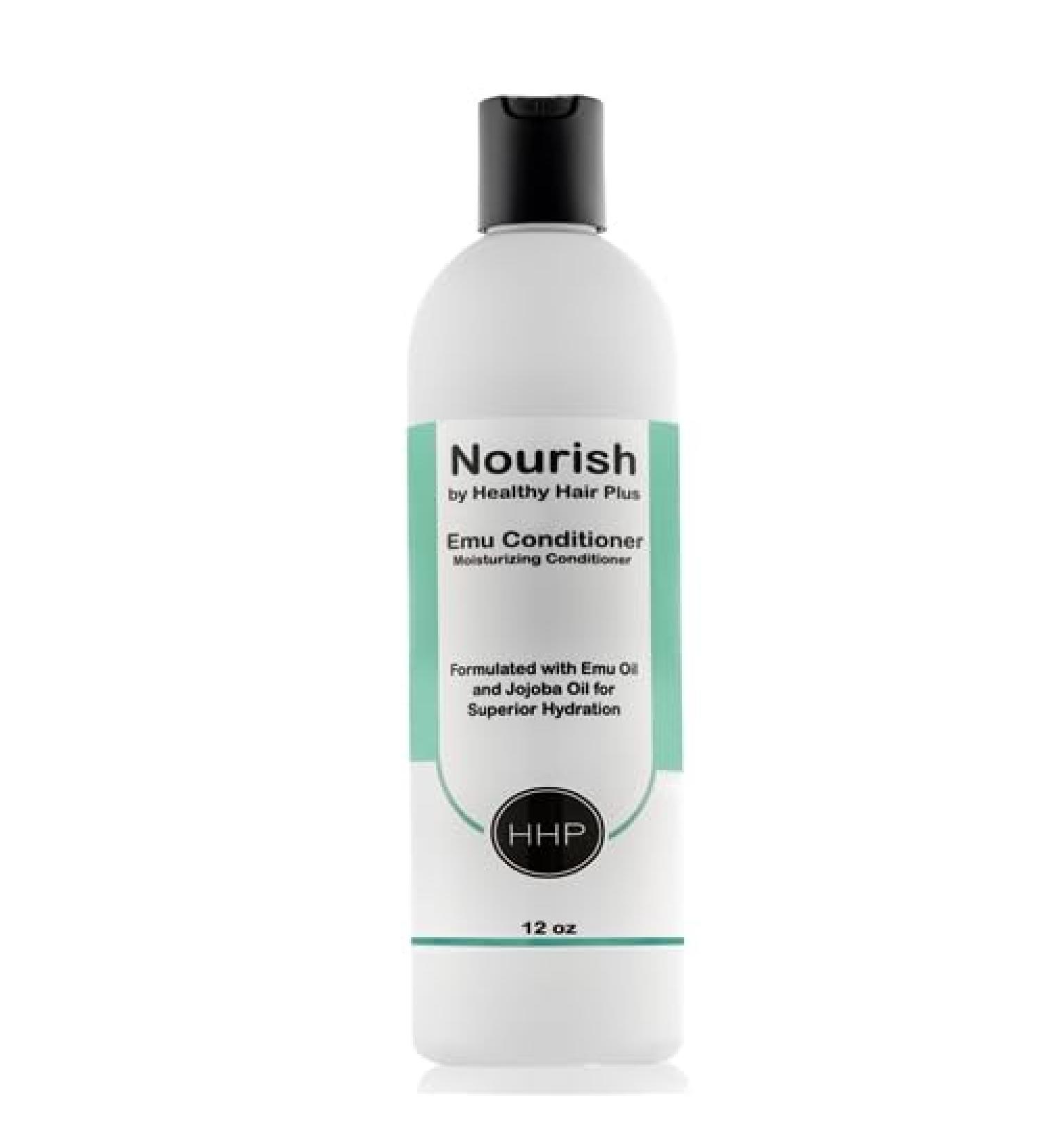 Healthy Hair Plus Emu Oil Conditioner Hydrating Conditioner That Locks in Moisture - Silky Smooth Hair -Hydrated Hair