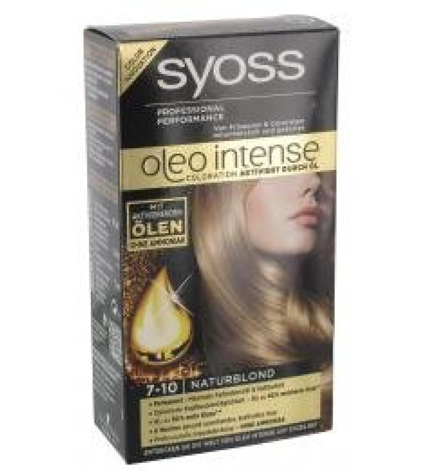 Syoss OLEO Intense Hair Colour 7-10 Natural Blonde 115 ml