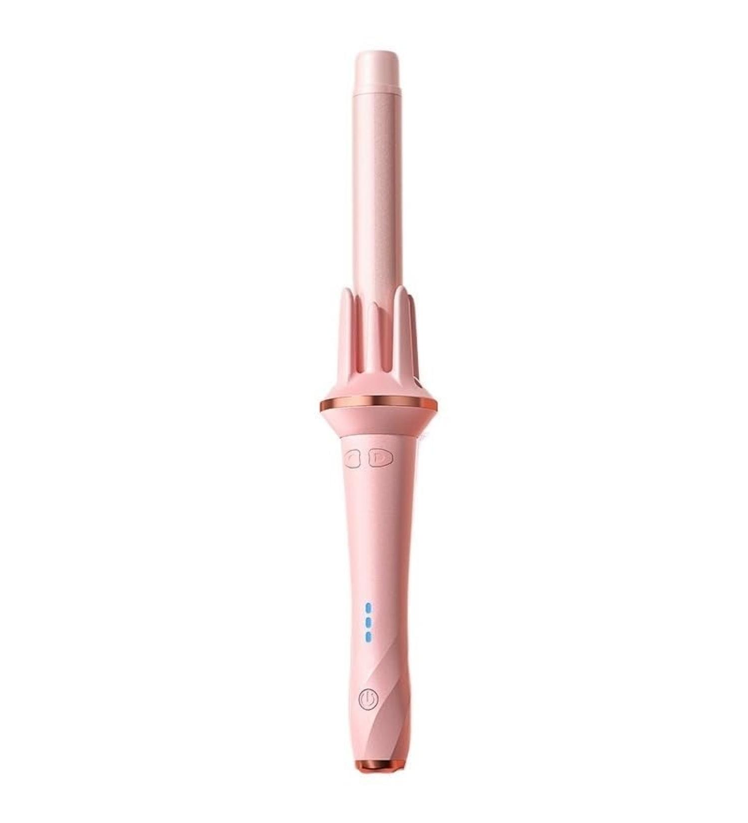 Effortless Hair Curler - Create Perfect Curls with Ease | 28mm Pink Curler (No Box) - UK - Buy Online on GoSupps.com