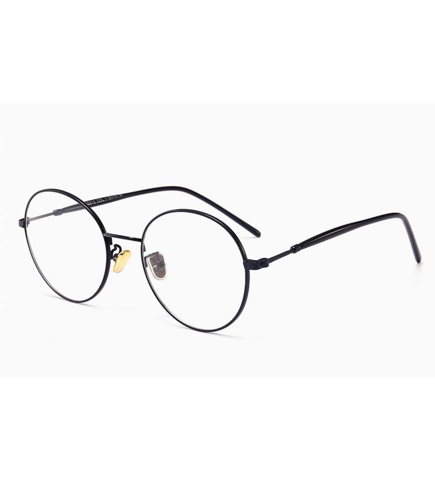 Parwana Retro Round Reading Glasses - Anti Blue Light UV Protection +250 Presbyopie Glasses for Men (Color: C11) - Buy Online on GoSupps.com