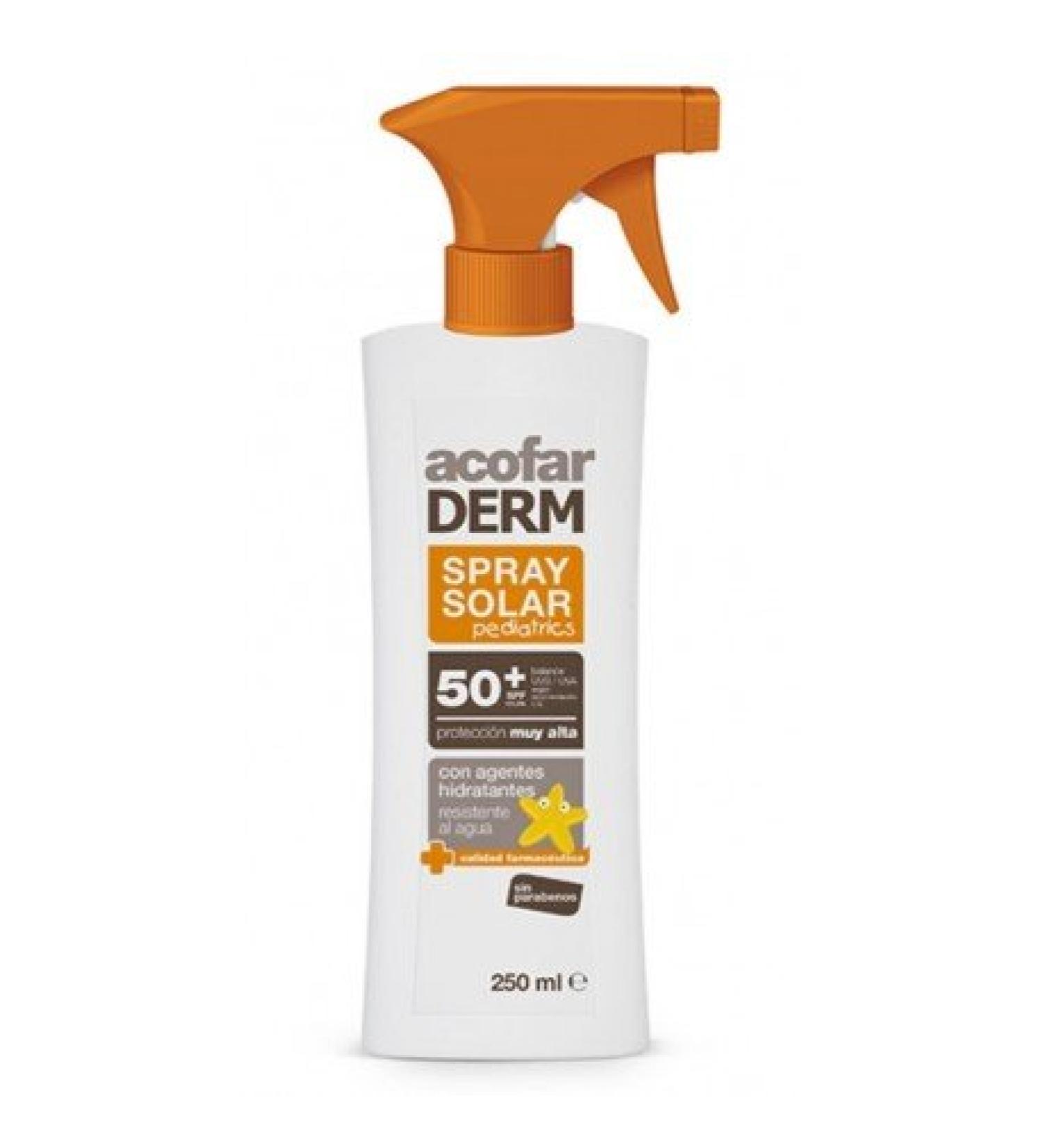 Acofarderm F50+ SOLAR PEDIAT SPRAY 200 ml