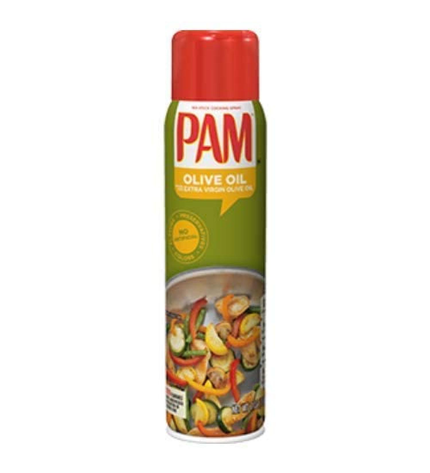 Pam Olive Oil Cooking Spray, 5 Ounce (3 Pack)