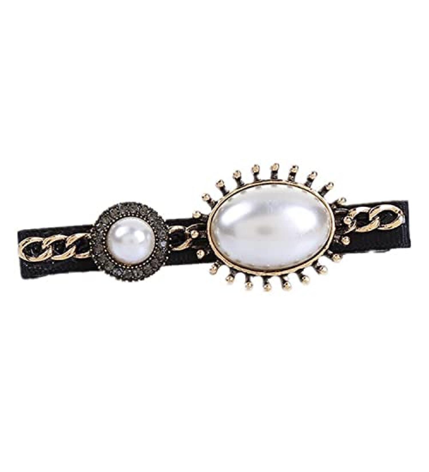 Women Vintage Hair Clip Girl Bangs Side Barrettes Accessories Punk (F)