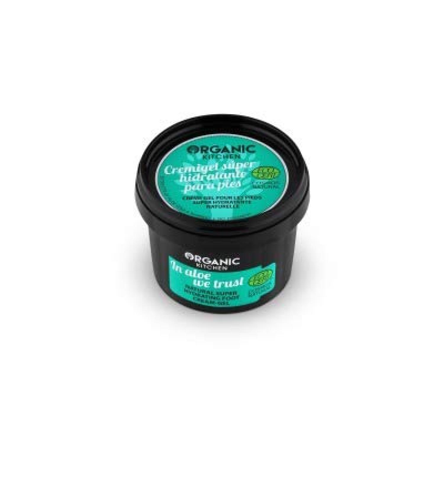 OKC In aloe we trust. Natural super hydrating foot cream-gel 100 ml