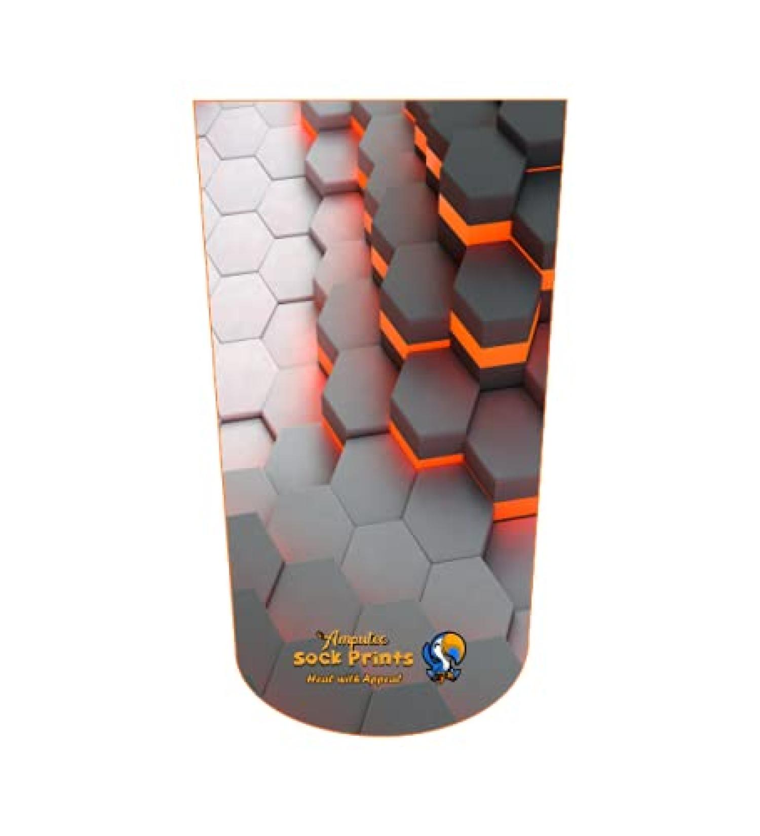 Hexagon Pattern Amputee Stump Sock V1 - 3Ply | Heal with Appeal - Buy Online on GoSupps.com