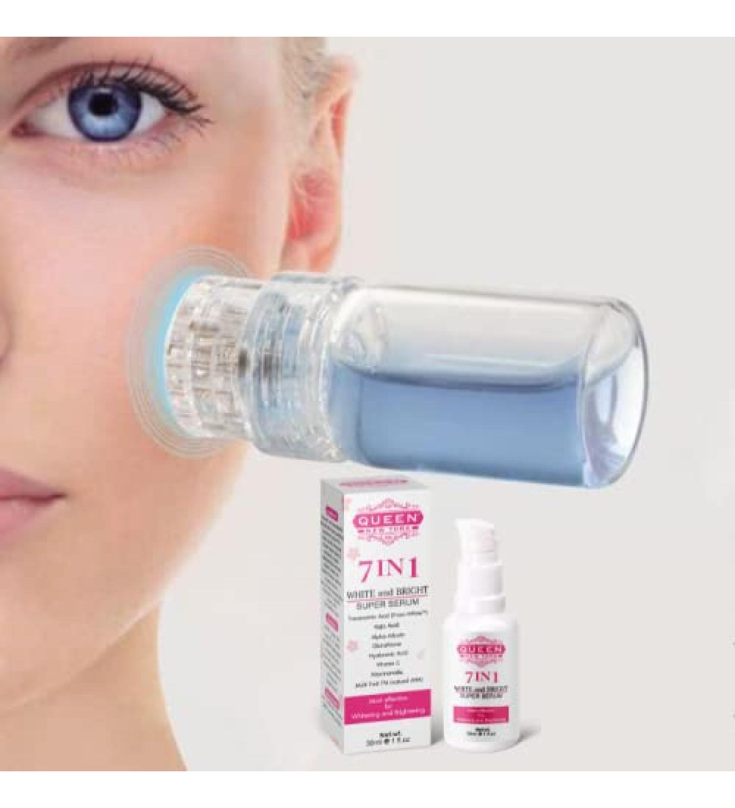 Buy QUEEN STAMP SET | 7-in-1 Tranexamic Acid Super Serum - Best for Brightening & Skincare | Fast International Shipping - Buy Online on GoSupps.com