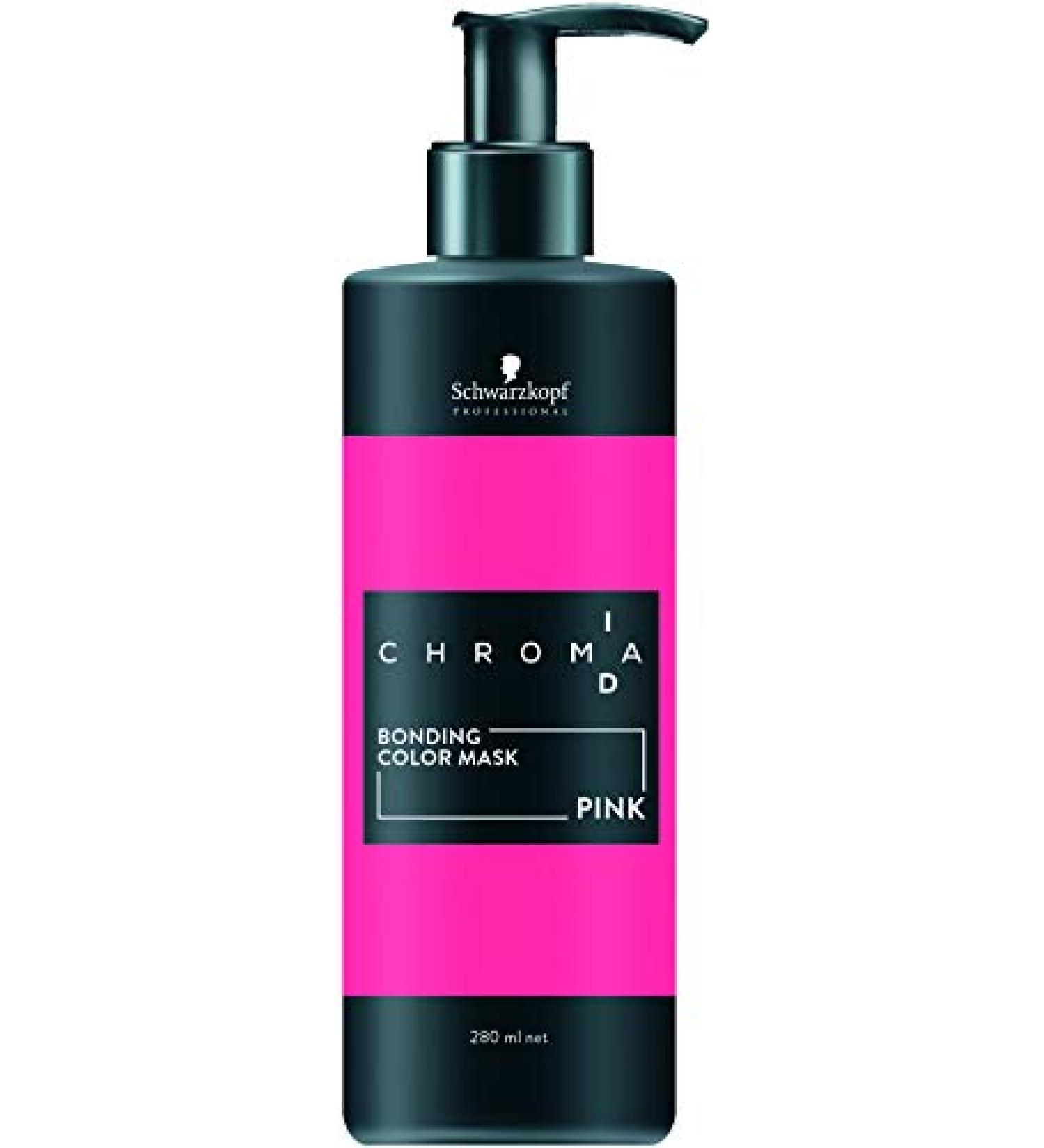 Schwarzkopf Chroma ID Intense Pigment Bonding Color Mask Pink 280ml