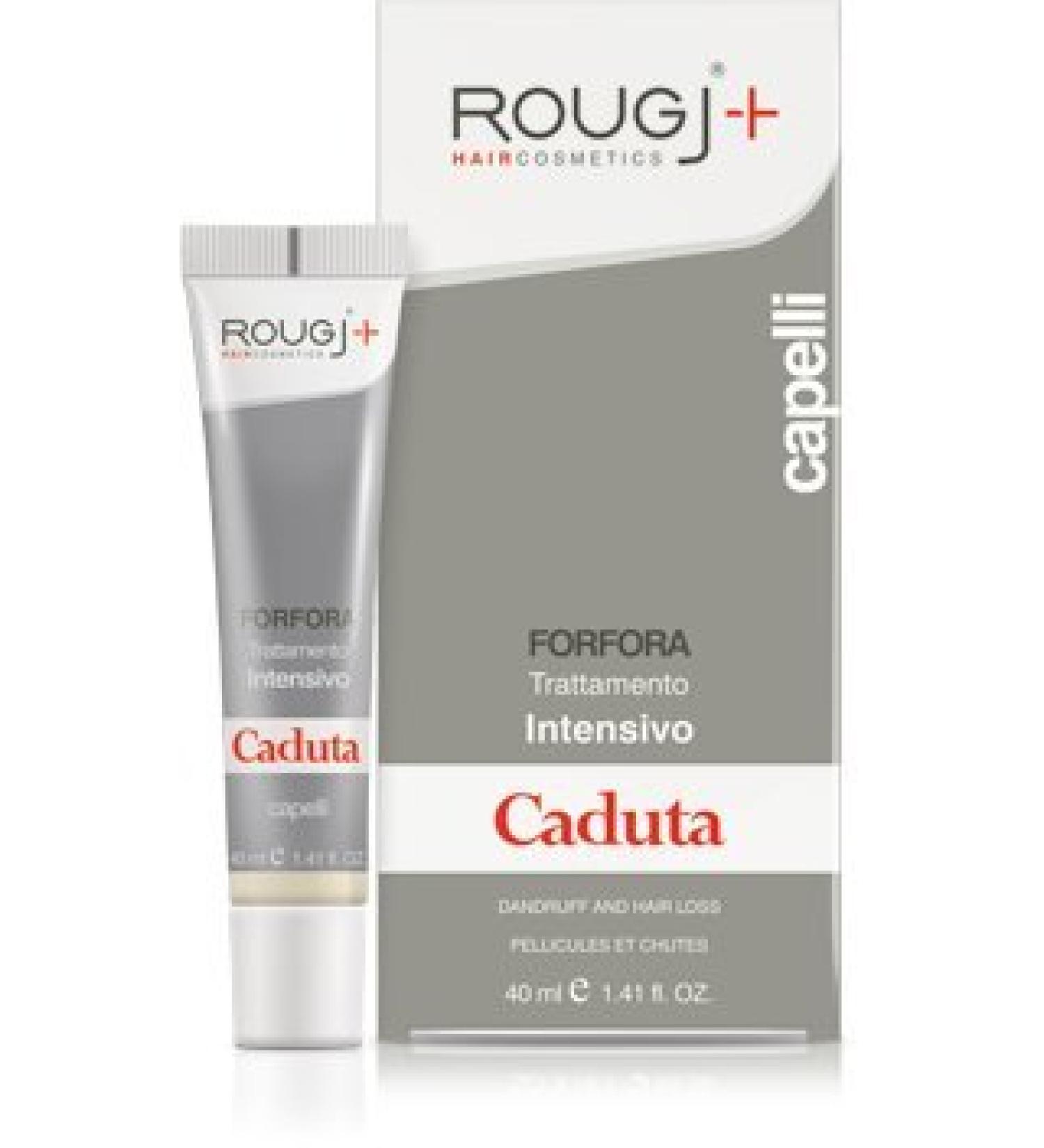 Rougj Rougj intensive hair treatment for hair loss with dandruff - 1 x 40ml bottle - 1 month treatment