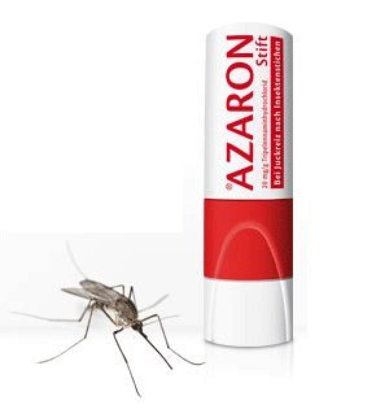 Azaron pen economy set 3x5.7g. With immediate effect on itching after insect bites ideal for the home and travel medicine cabinet
