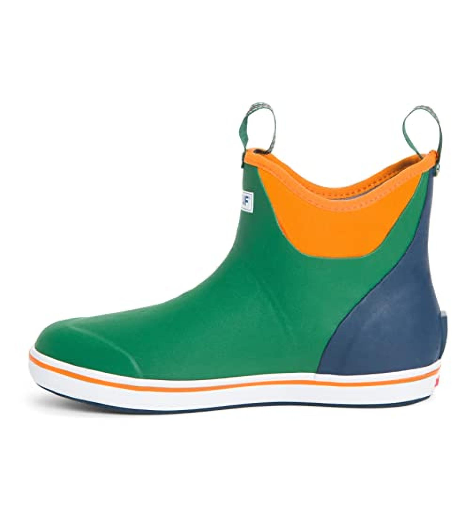 Xtratuf Men's Ankle Deck Boat Fishing Boots 9 Dark Green - High-Performance Footwear - Buy Online on GoSupps.com