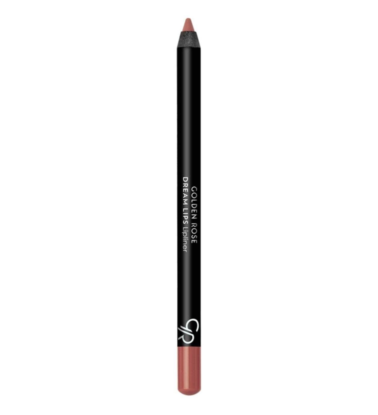 Golden Rose Dream Lips Lipliner - Long-Lasting  Highly Pigmented  Easy-to-apply Lip Pencil (503)