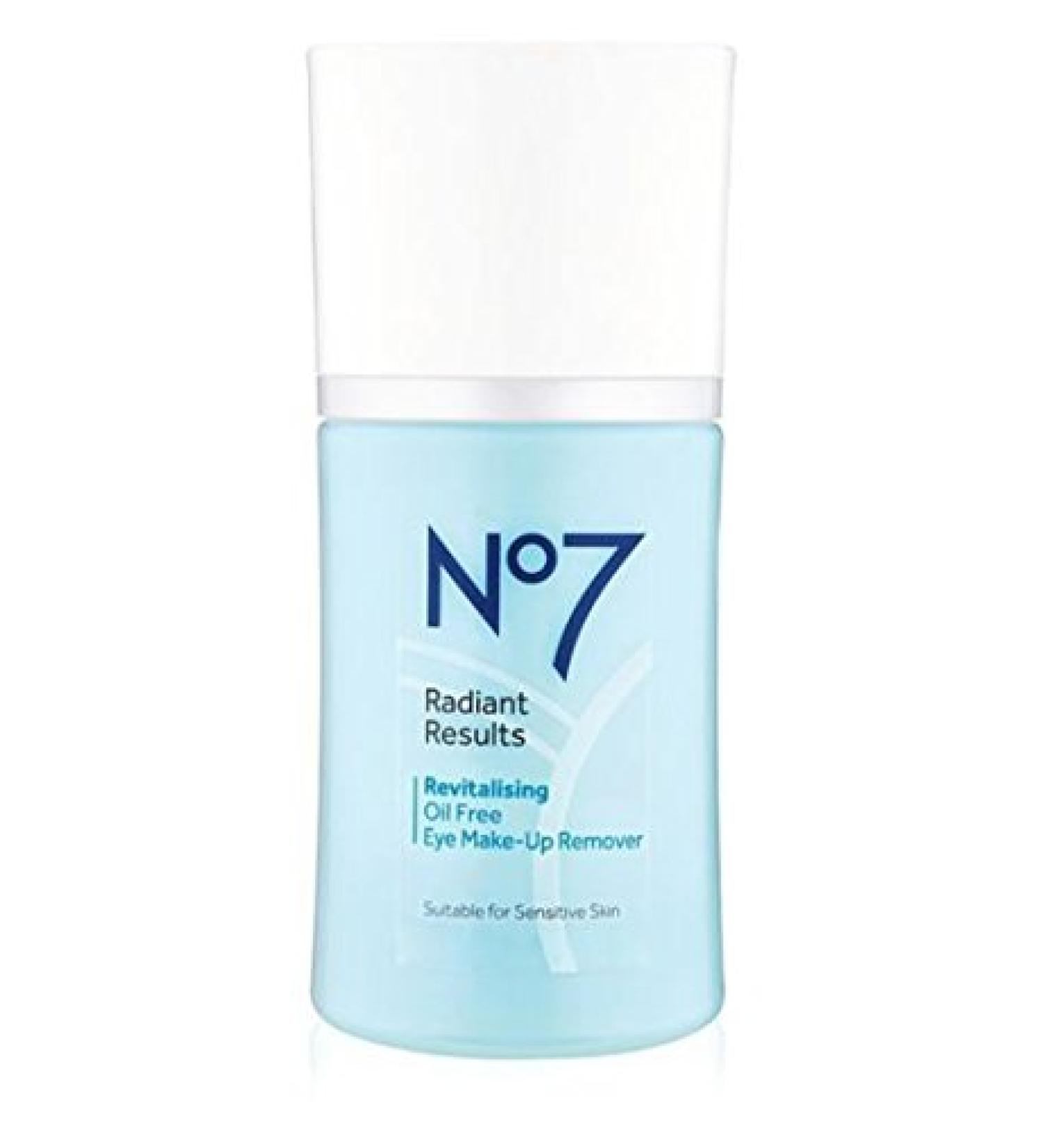 No7 Radiant Results Revitalising Oil Free Eye Make-Up Remover 100ml