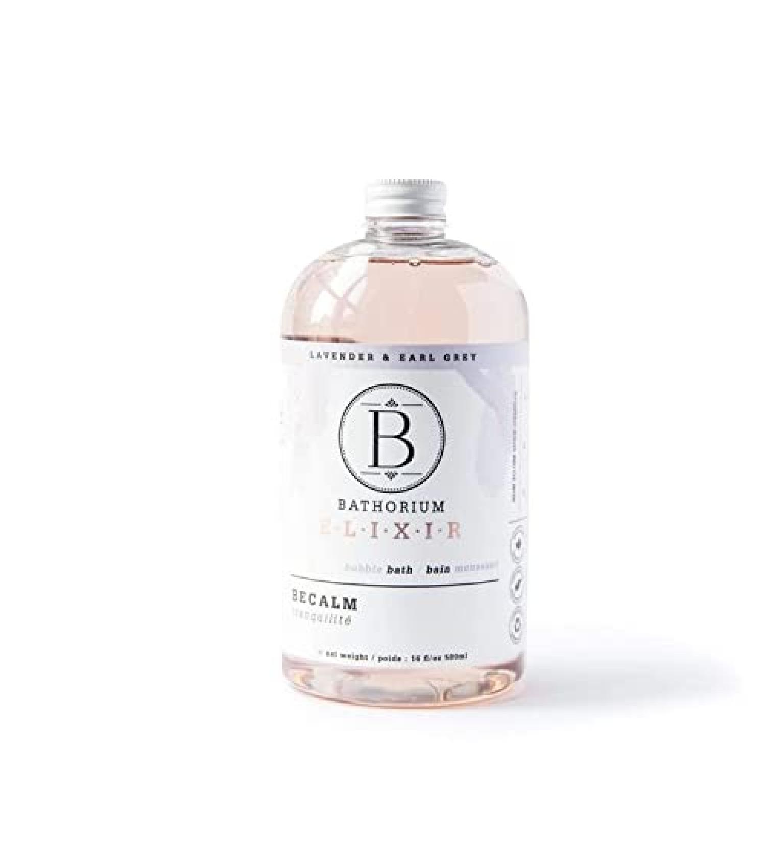 Bathorium - Be Calm Organic Bubble Bath Elixir - 16 Oz