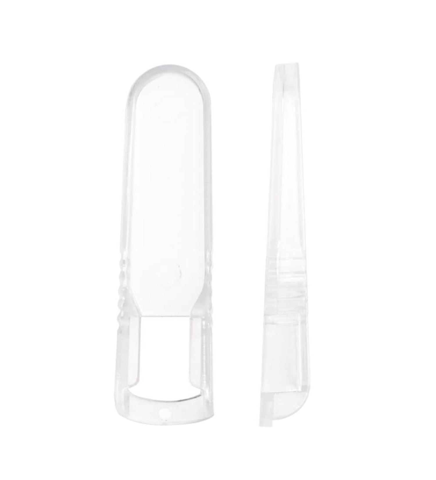 10Pcs Plastic Eyelash Grafting Tweezers Protective Covers - Eyelash Tools - Buy Online on GoSupps.com