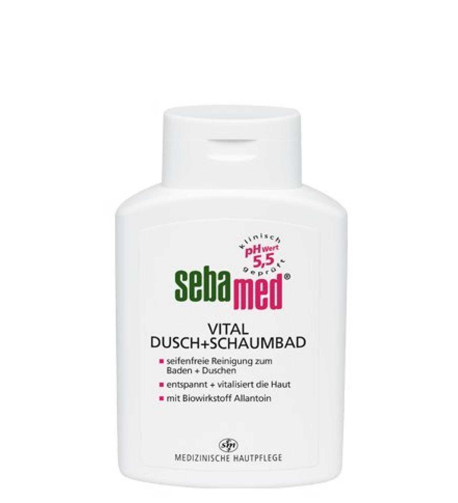 Sebamed Vital Shower + Bubble Bath 400ml Pack of 6 (6x400ml)