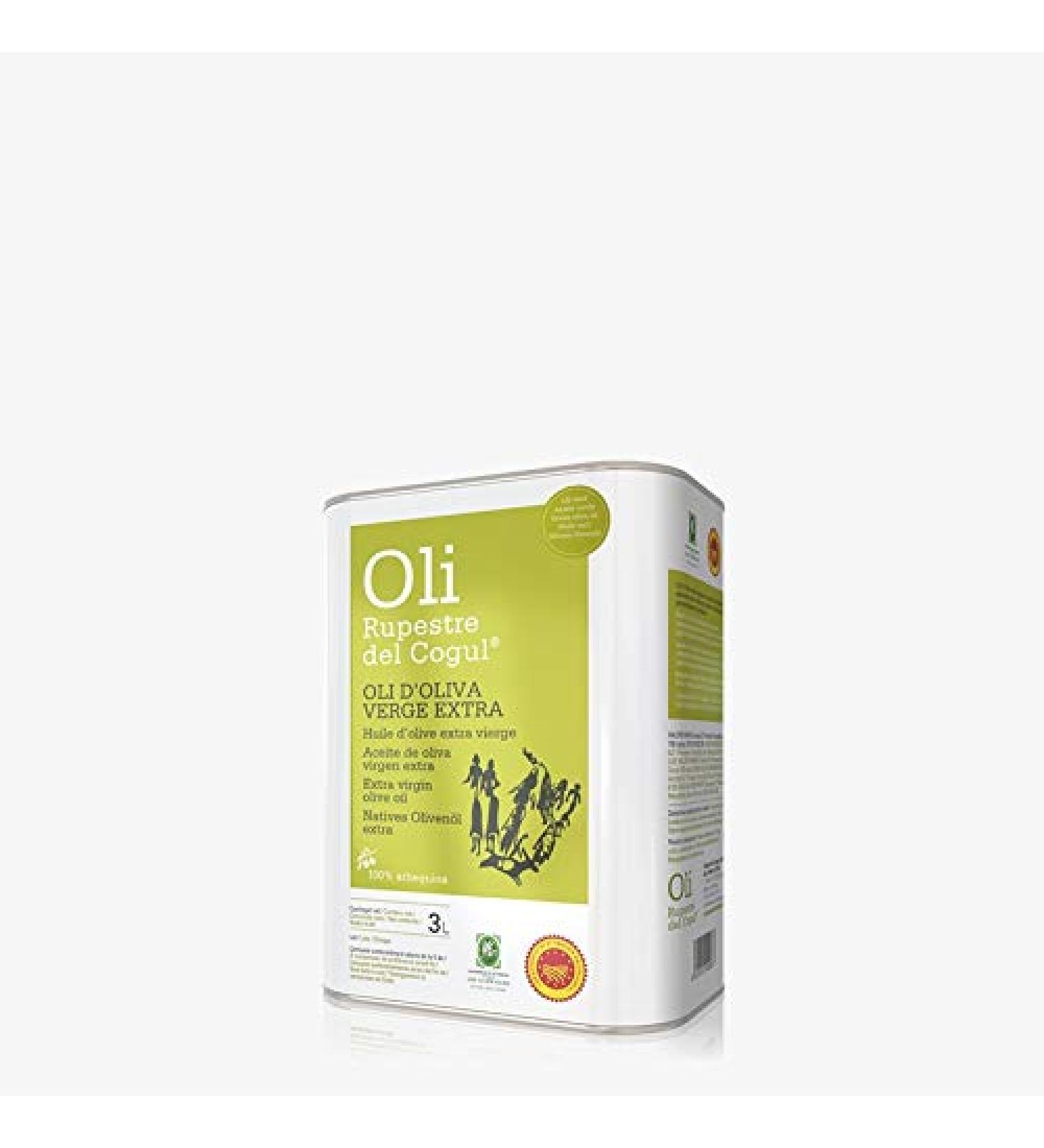 3 Liter Metal Canister - BPA Free - Green Oil