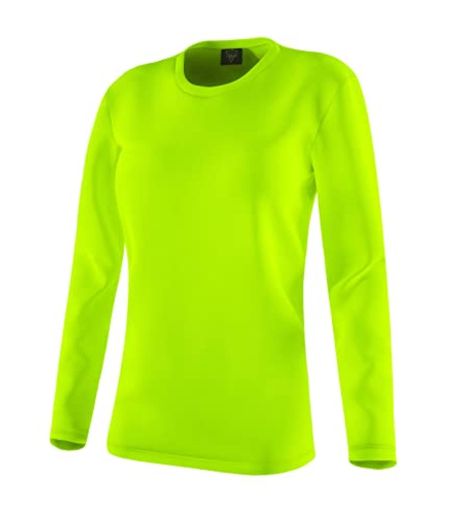 URBAN BUCK Neon Athletic Sport Shirt | High Visibility | Quick Dry | Long Sleeve | Green - Buy Online on GoSupps.com
