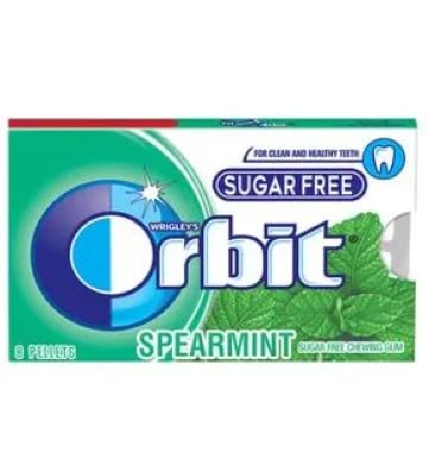 10-30 Packs of Original WRIGLEY'S Orbit/Extra Chewing Gum Packs Fresh Stock (Orbit Spearmint 30 Pack)