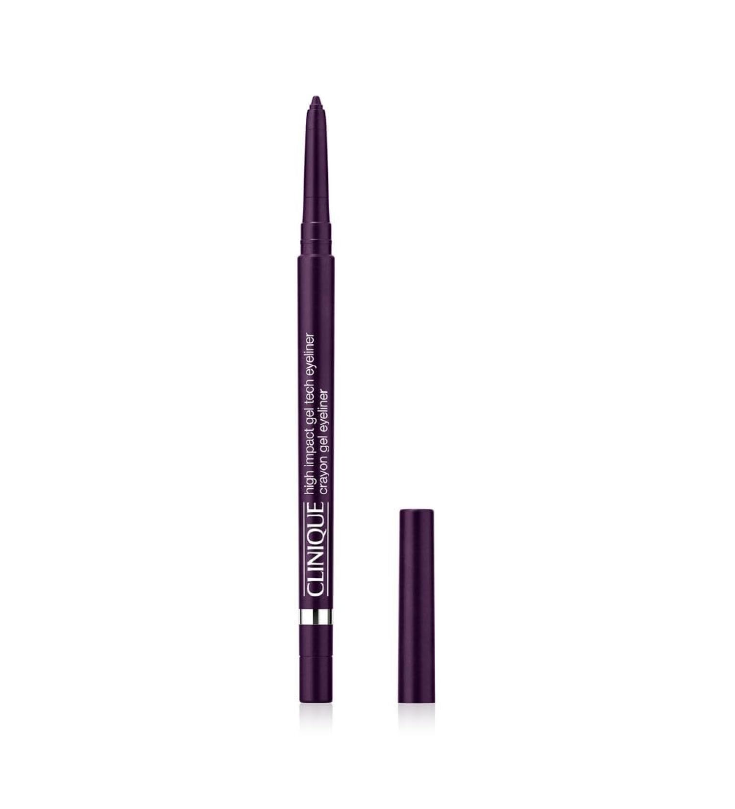 Clinique High Impact Gel Tech Eyeliner Waterproof Smudge Resistant Safe For Sensitive Eyes - AE Sparkling Amethyst - Buy Online on GoSupps.com