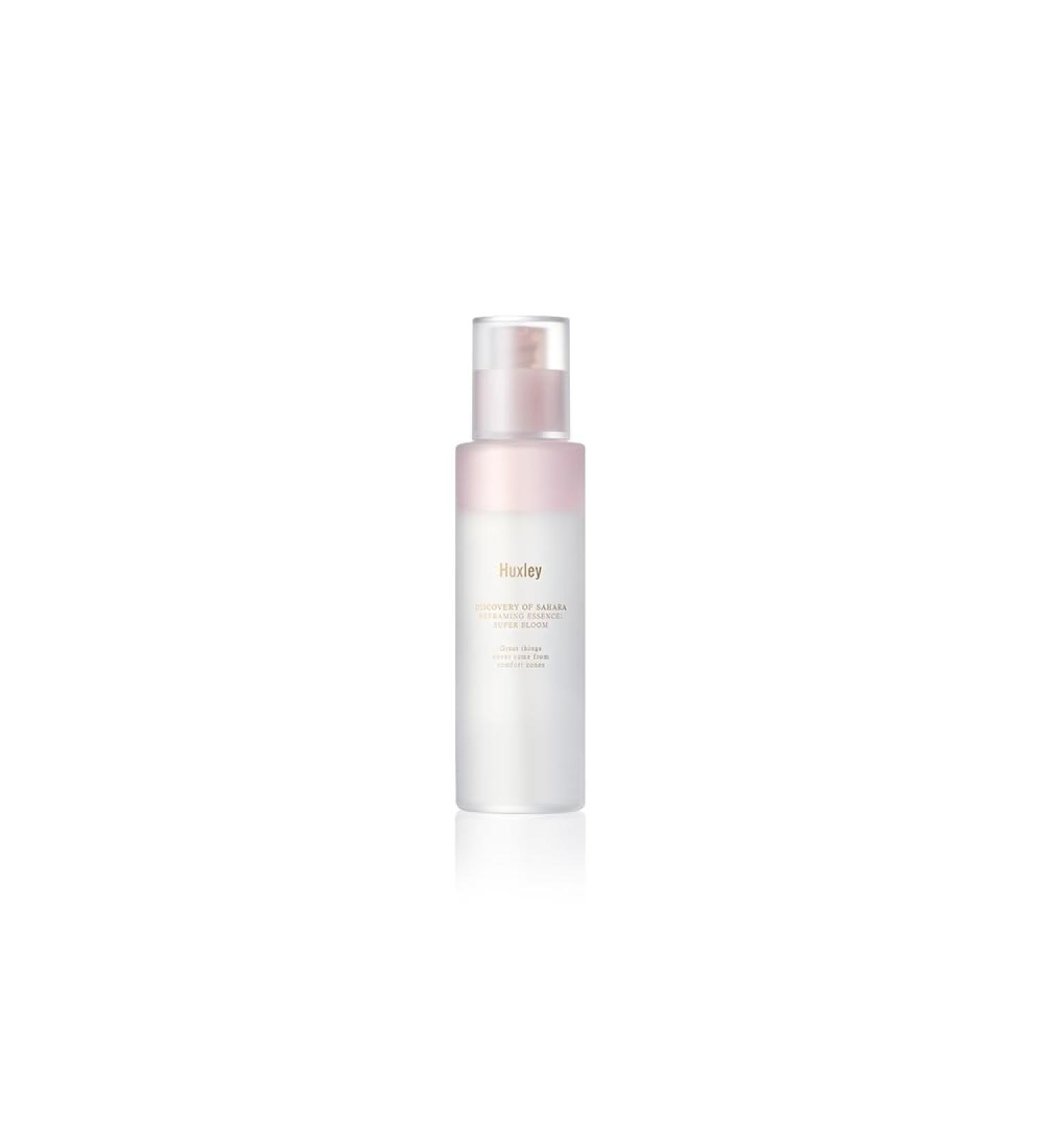 Huxley Reframing Essence Super Bloom 2.02 fl. oz - Hydrating & Brightening Facial Essence | Buy Worldwide - Buy Online on GoSupps.com