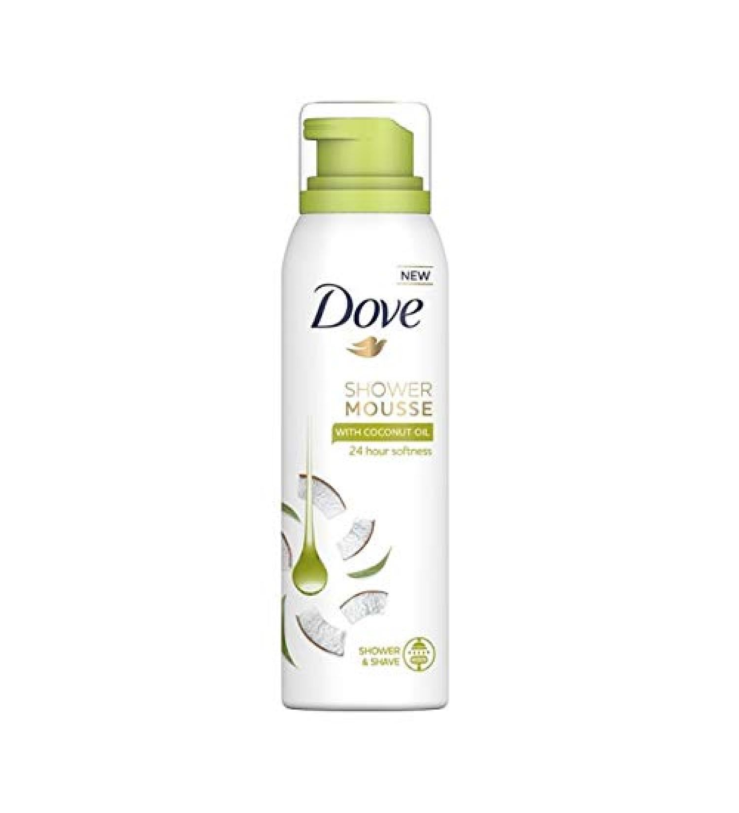 Dove Dove Coconut Oil Shower Foam 3-Pack - Nourishes and nourishes skin - 3 x 200ml