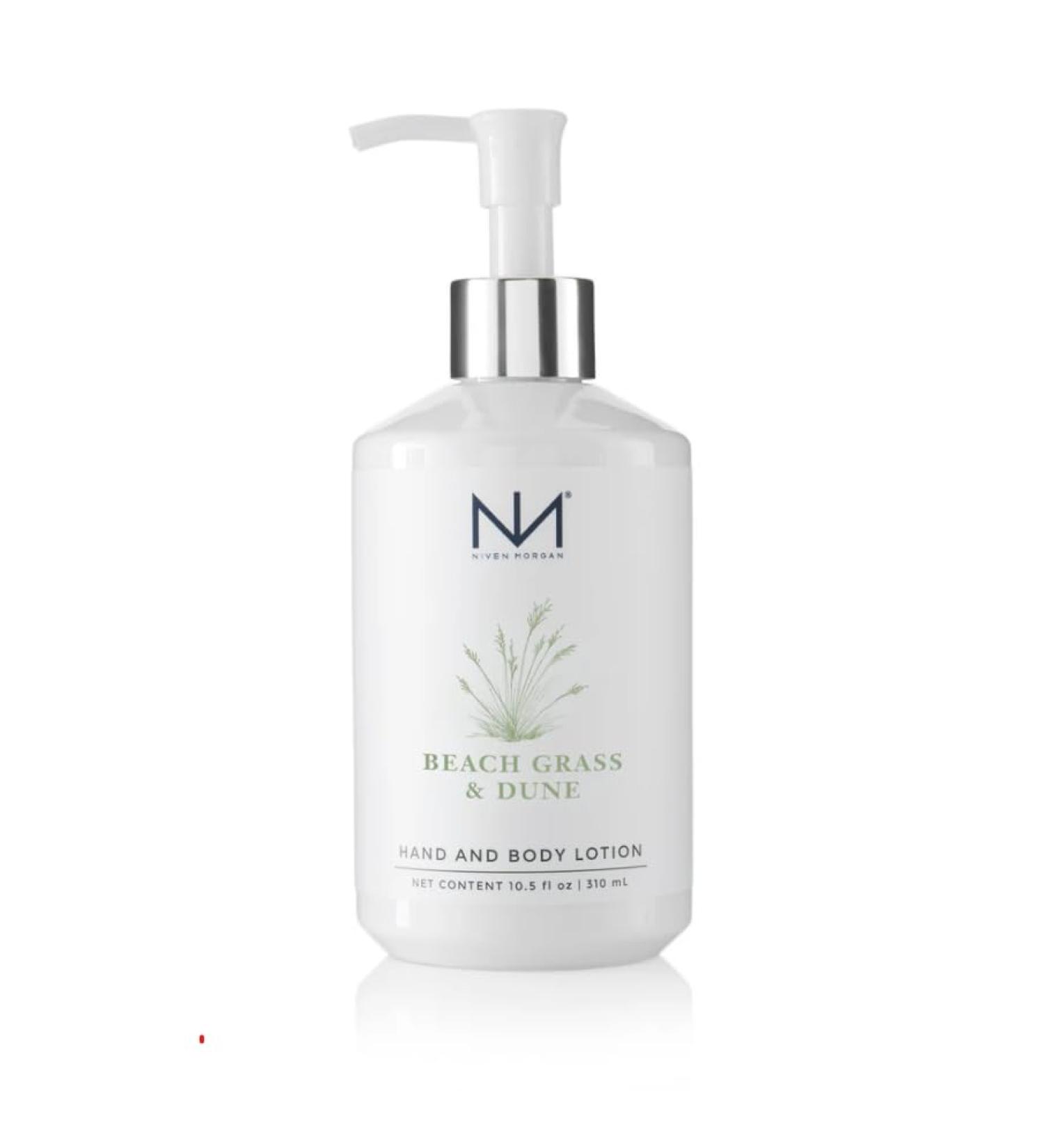 Quantum Cosmetics Niven Morgan Beach Grass & Dune Hand and Body Lotion 10.5 fl oz